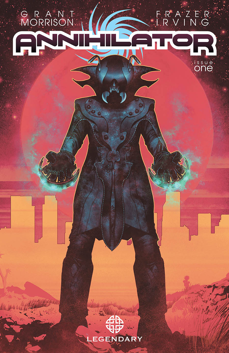 Illustration for article titled Grant Morrison's New Sci-Fi Comic Is About How F***ed-Up Hollywood Is